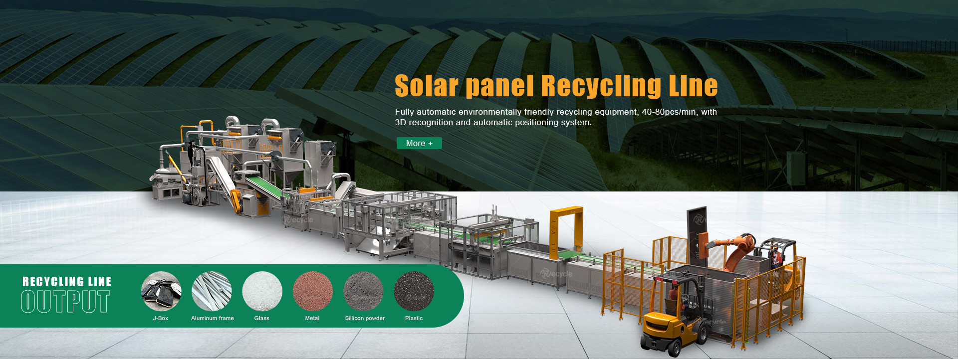quality Solar Panels Recycling Line factory