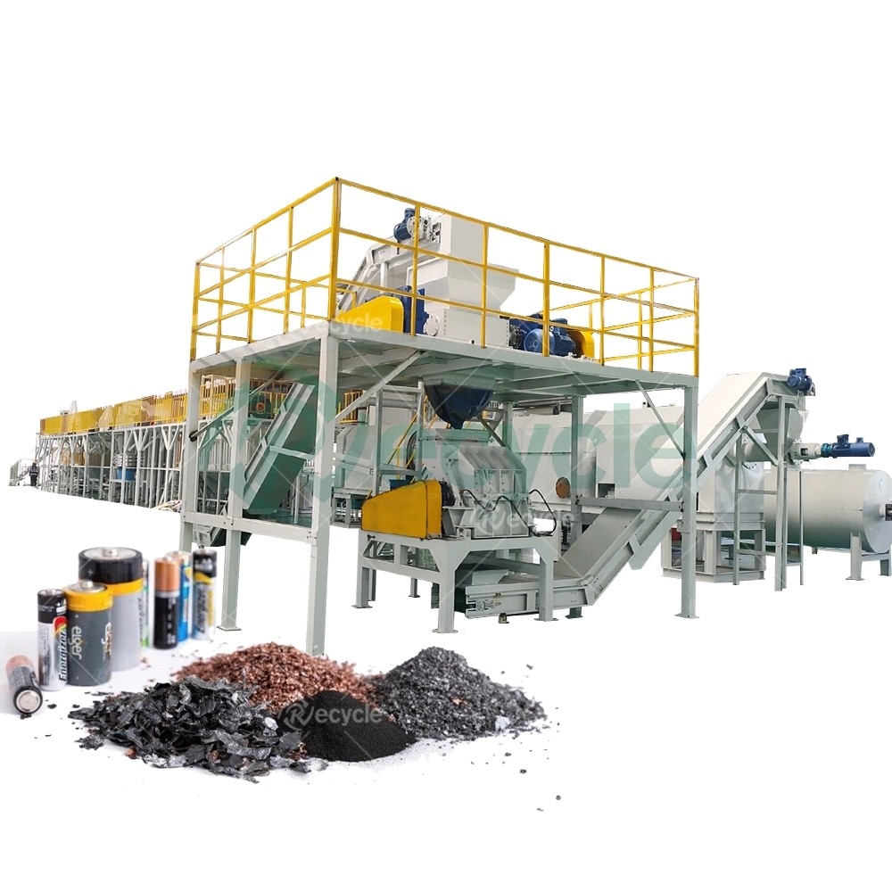 Technology Lithium Ion Battery Recycling Plant for Waste Lithium ...