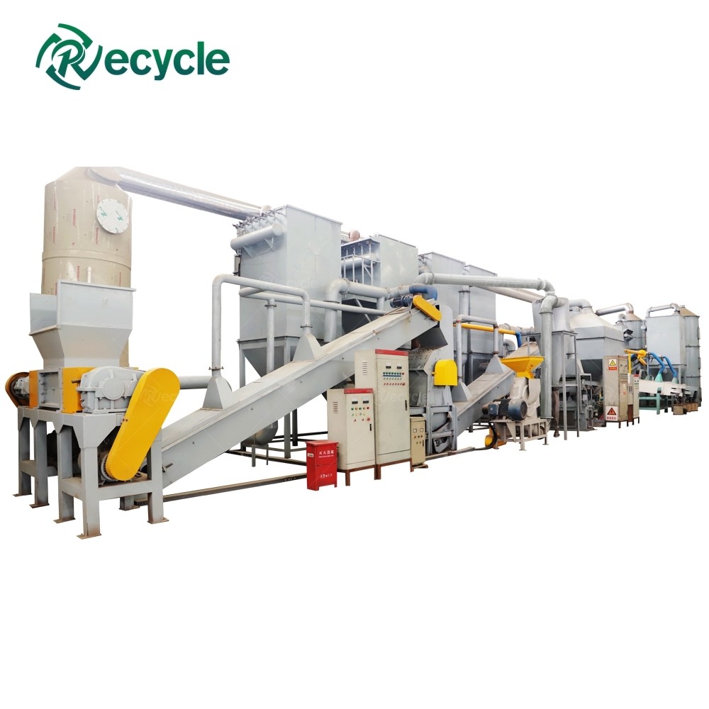 Waste Li Ion Battery Recycling Plant Lithium Battery Recycling Machine ...