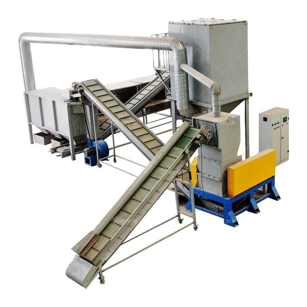 Ac Radiator Scrap Scrap AC Radiator Recycling Plant 1-3ton/h Copper Aluminium Recycling Plant