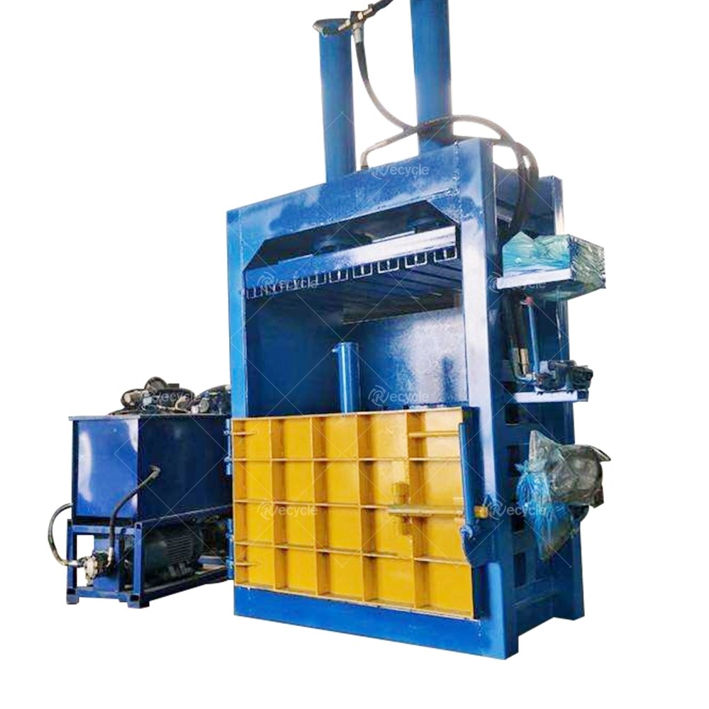 Automatic PET Bottle Baling Machine 380V 50HZ Scrap Bailing Machine