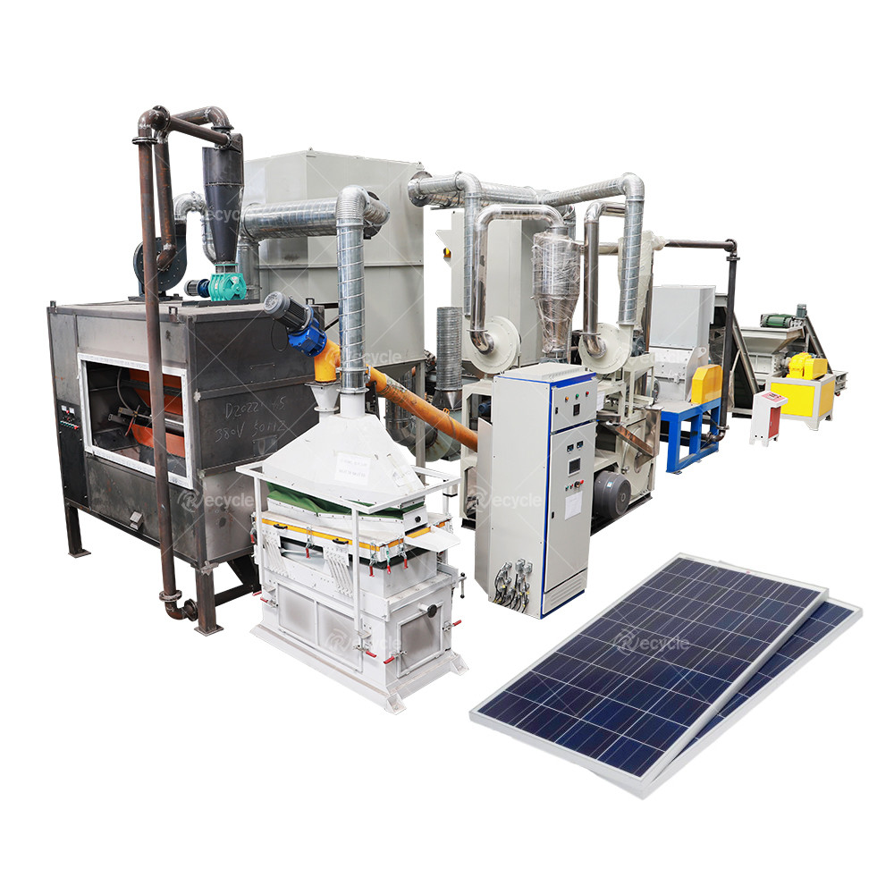 Solar Panel Cell Sheet Glass Metal Silicon Plastic Separator 100% ...