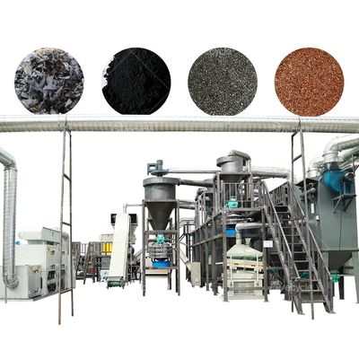 500 KG/H Waste Lithium Li Ion Battery Recycling Machine for Cell ...