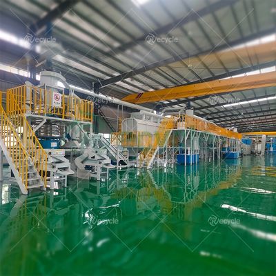 500 KG/H Waste Lithium Li Ion Battery Recycling Machine for Cell ...