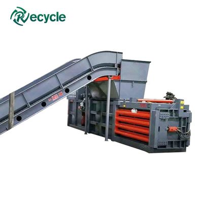 9000 KG Hydraulic Waste Paper Cardboard Baler Carton Compress Compactor ...